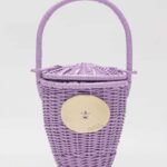 PATOU Wicker Bucket Bag