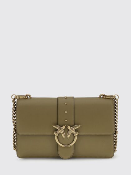 PINKO Crossbody Bag Woman color Forest Green