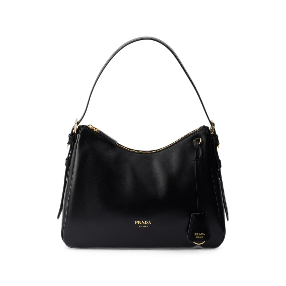 Prada Aimée Medium Leather Shoulder Bag