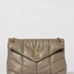 SAINT LAURENT Shoulder Bag Woman color Beige