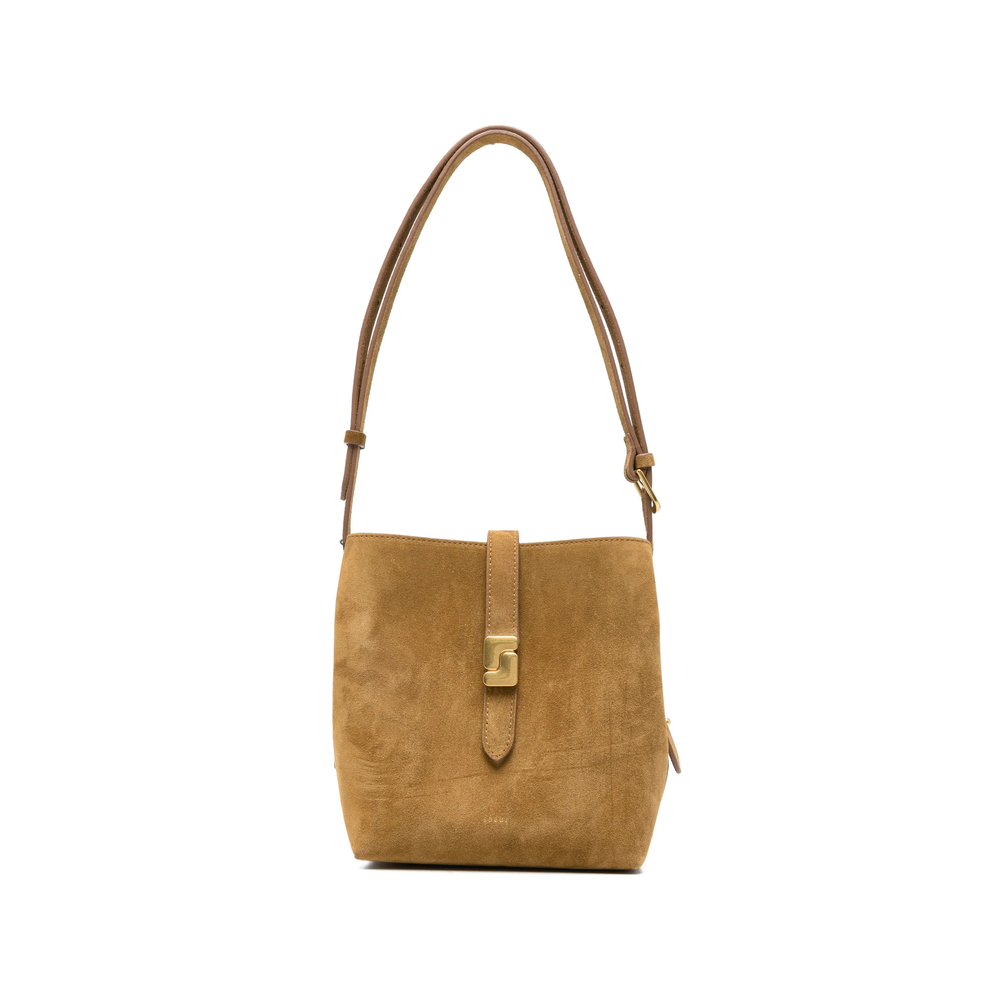 Soeur Mini Bello Suede Shoulder Bag
