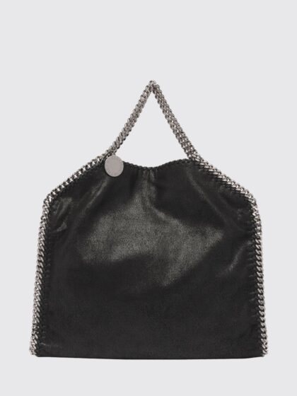 STELLA MCCARTNEY Falabella Large Tote Bag in Alter Mat with Chain Trims