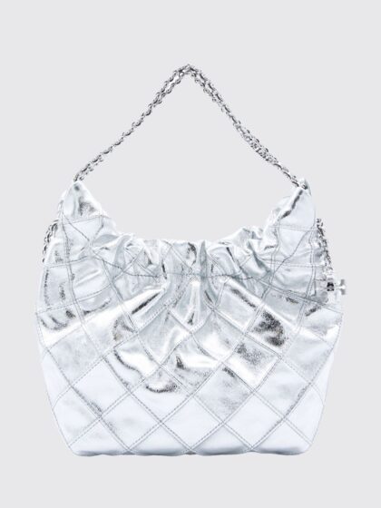 TORY BURCH Mini Hobo Fleming Bag in Laminated Leather