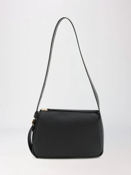 TORY BURCH Romy Small Leather Crossbody Bag with Zip Closure