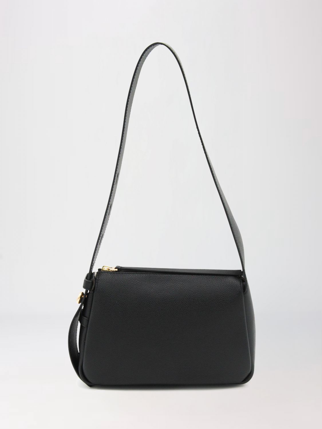 TORY BURCH Romy Small Leather Crossbody Bag with Zip Closure