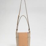 Twinset Bucket Bag in Twill and Faux Leather