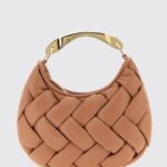 Twinset Woven Leather Hobo Bag