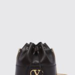 VALENTINO GARAVANI VLogo Signature Mini Bucket Bag in Calf Leather