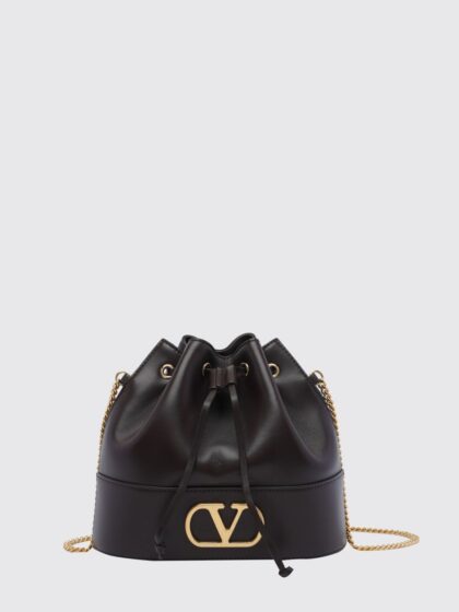 VALENTINO GARAVANI VLogo Signature Mini Bucket Bag in Calf Leather