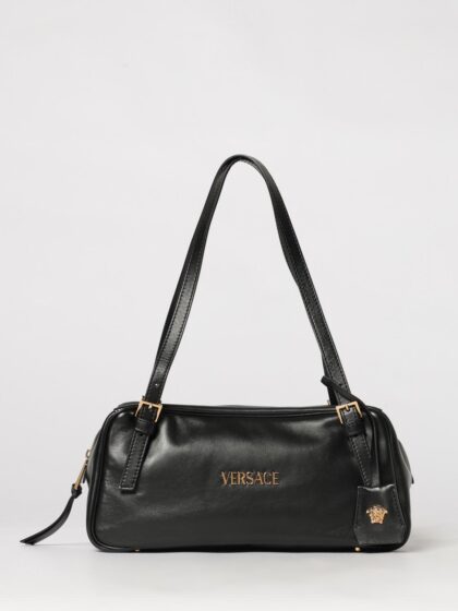 VERSACE Leather Tag Bag