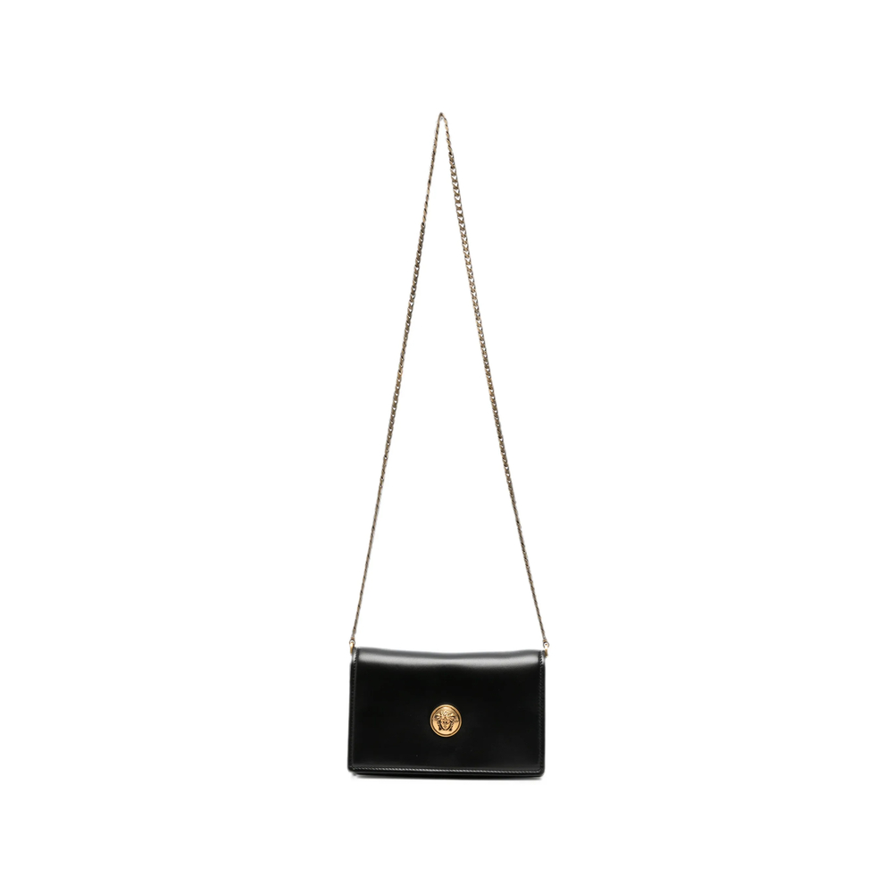 Versace Medusa Plaque Chain-link Shoulder Bag