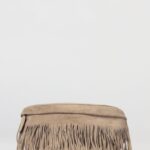 VIC MATIÉ Suede Bag with Fringes