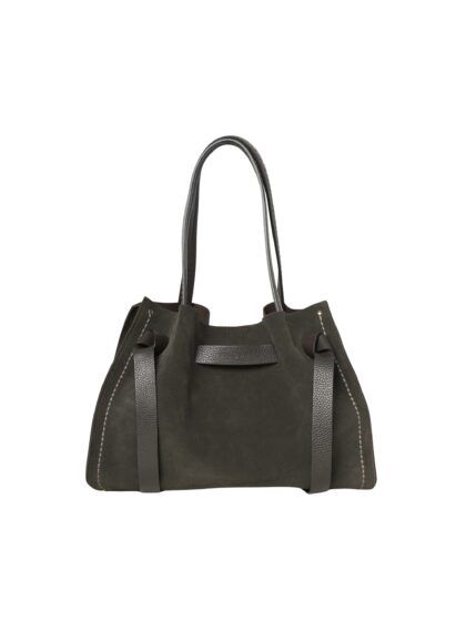 VISONA` Shoulder Bag Suede
