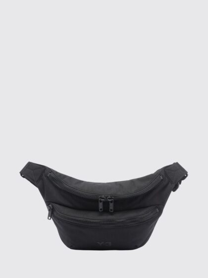 Y-3 Technical Fabric Shoulder Belt Bag with Adjustable Strap and Logo