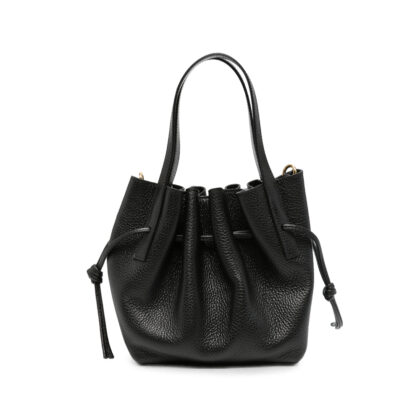 Yuzefi Mini Scallop Pebbled-leather Tote Bag