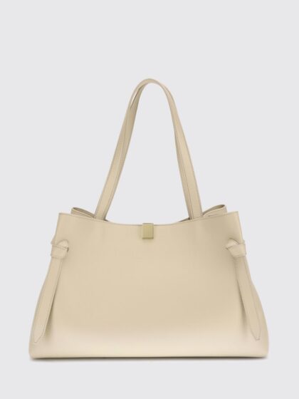 YUZEFI Shoulder Bag Woman color Yellow Cream
