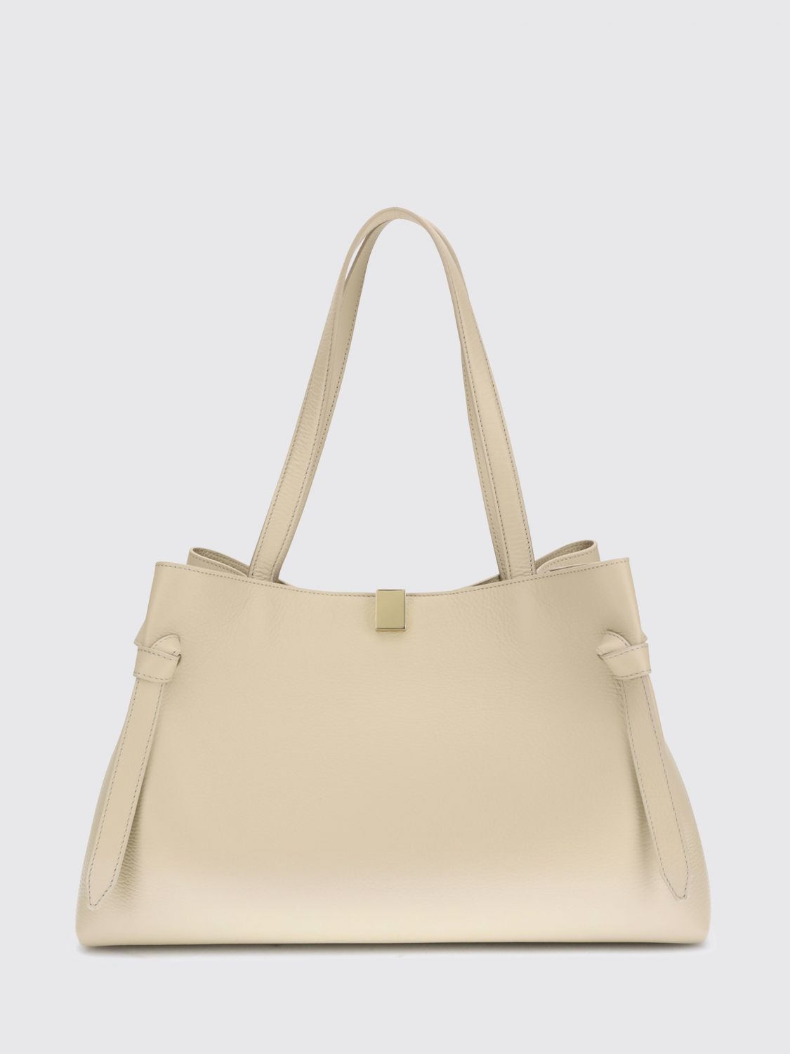 YUZEFI Shoulder Bag Woman color Yellow Cream