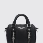 ZADIG & VOLTAIRE Sunny Studded Grained Calf Leather Mini Bag