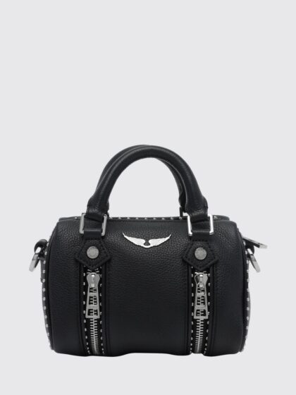 ZADIG & VOLTAIRE Sunny Studded Grained Calf Leather Mini Bag