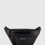 BALENCIAGA Belt Bag Men color Black