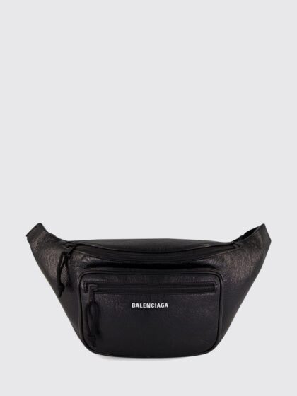 BALENCIAGA Belt Bag Men color Black