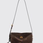 BALENCIAGA Le 7 Suede Bag
