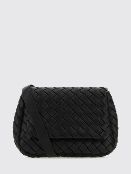 BOTTEGA VENETA Intrecciato Woven Calfskin Leather Crossbody Bag