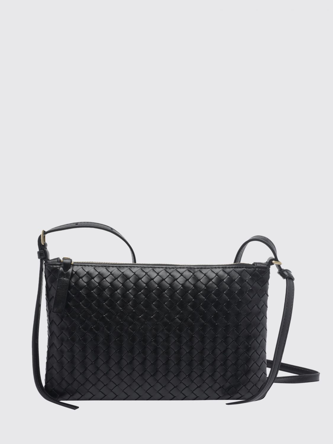 BOTTEGA VENETA Small Woven Nappa Crossbody Bag