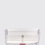 CHRISTIAN LOUBOUTIN Bettina PVC Mini Crossbody Bag with Metallic Logo