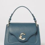 COCCINELLE C-Me Mini Hammered Leather Bag
