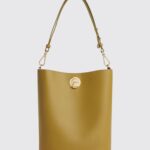 COCCINELLE Nikla Grained Leather Bucket Bag
