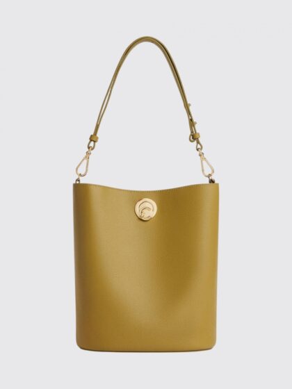 COCCINELLE Nikla Grained Leather Bucket Bag