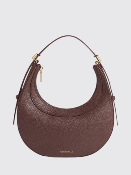 COCCINELLE Whisper Mini Leather Shoulder Bag with Adjustable Handle