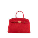 Demellier Midi Hudson Suede Tote Bag