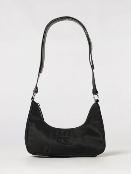 DIESEL Boy's Mini Shoulder Bag in Nylon with Oval D Monogram Logo