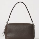 FENDI Lui Grained Calfskin Leather Shoulder Bag with FF Logo