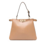 Fendi Turnlock Handle Tote Bag