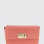FURLA 1927 Mini Grained Leather Bag with Twist-Lock Closure