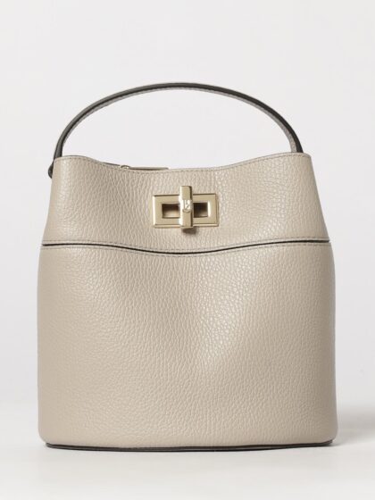 FURLA Amelie Mini Leather Bucket Bag by with Turn-Lock Closure
