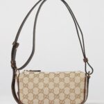 GUCCI GG Monogram Jacquard Cotton Mini Shoulder Bag