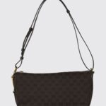GUCCI Medium Half Horsebit GG Monogram Jacquard Shoulder Bag