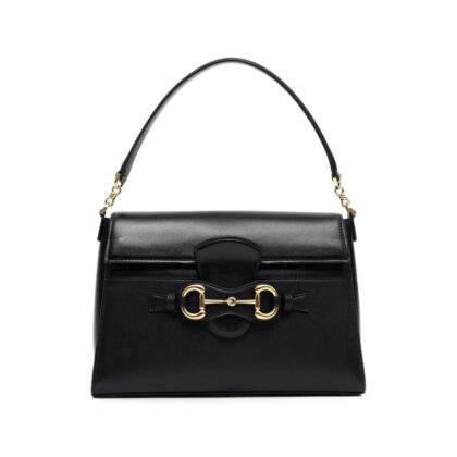 Gucci Medium Horsebit Leather Tote Bag