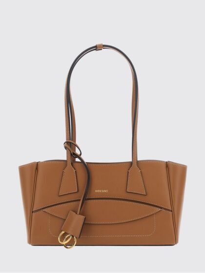 HELEN KAMINSKI Premiere Wool Blend and Leather Shoulder Bag with Double Handle