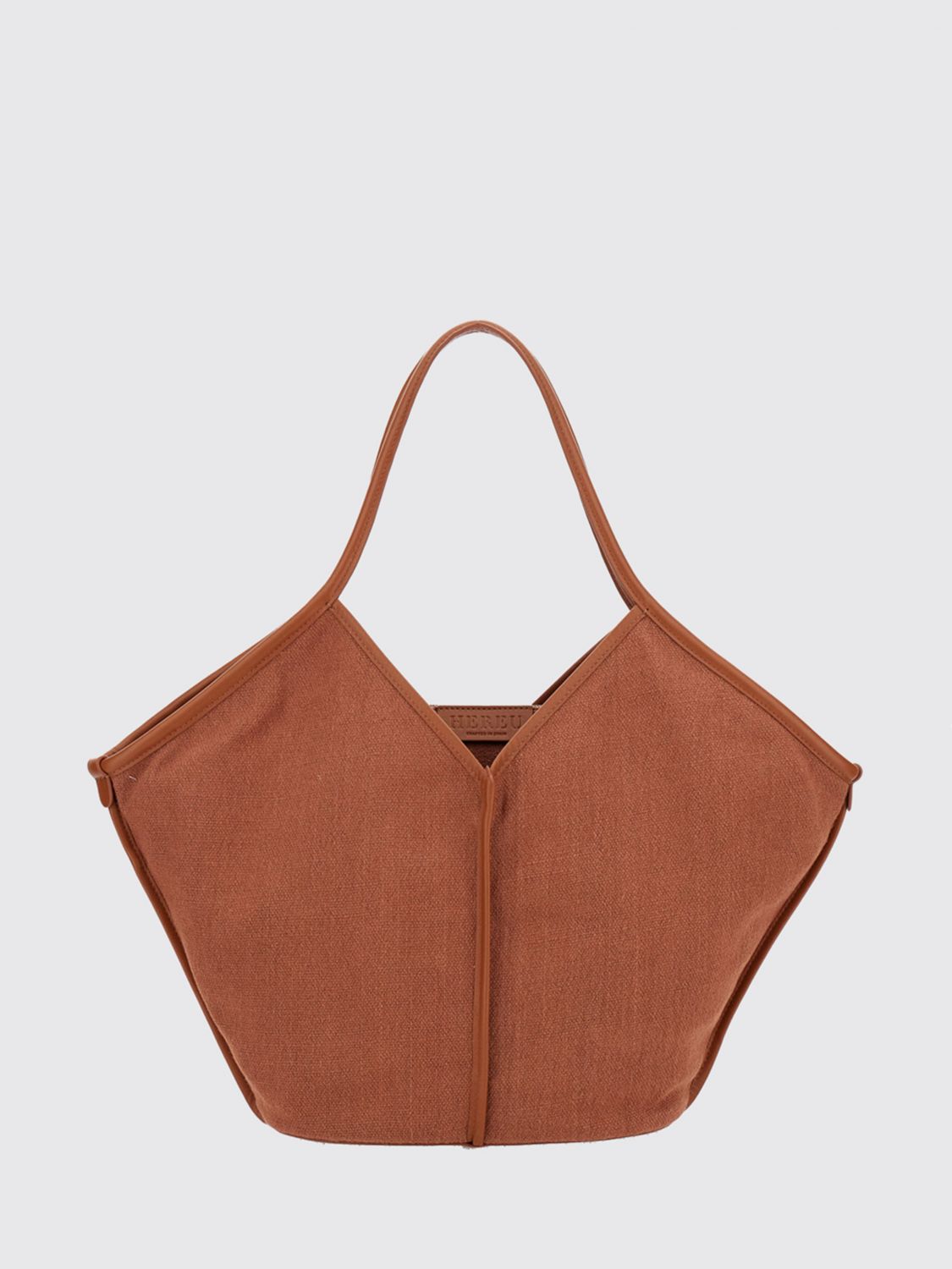 HEREU Tote Bag Woman color Brown