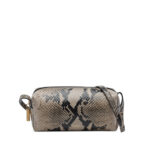Khaite Mini Kye Python-print Mini Shoulder Bag