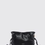 LIU JO Riccy Small Bucket Bag with Metal Mesh Shoulder Strap
