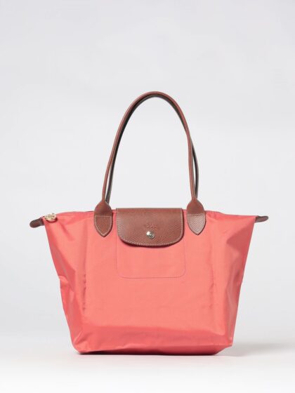 LONGCHAMP Le Pliage Original Shoulder Bag in Recycled Nylon with Leather Handles