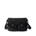 Prada Re-Nylon Leather-trim Shoulder Bag