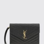 SAINT LAURENT Cassandre Quilted Leather Mini Bag with YSL Monogram