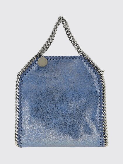 STELLA MCCARTNEY Falabella Mini Tote Bag with Chain Trims